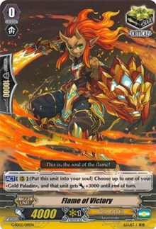 Image of Flame of Victory (G-SD02/019EN) [G-Start Deck 2: Knight of the Sun]