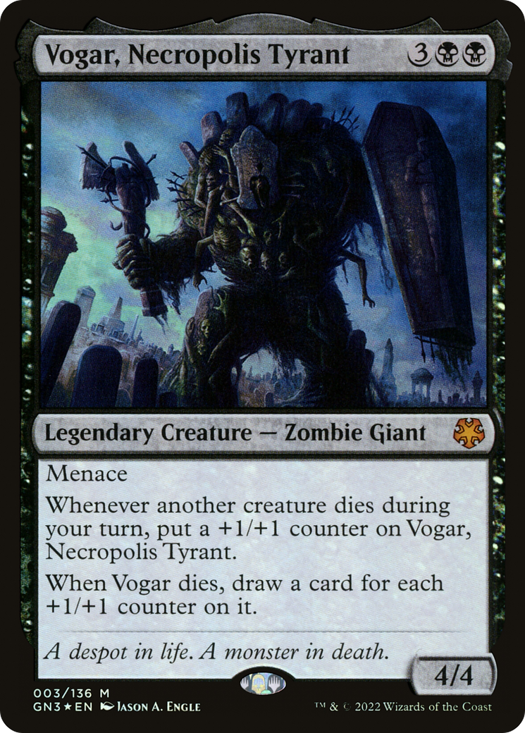 Image of Vogar, Necropolis Tyrant [Game Night: Free-for-All]