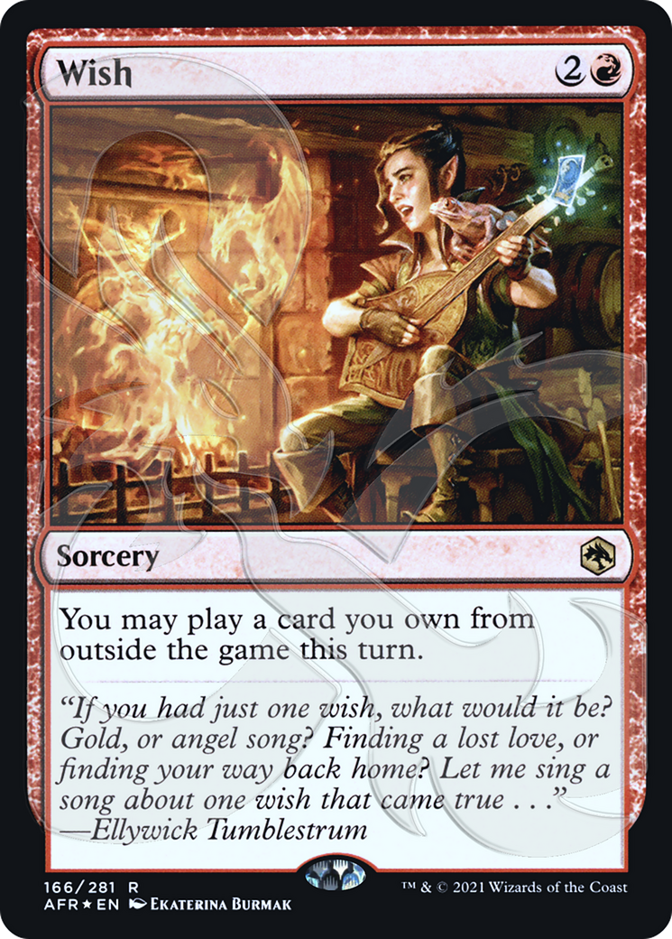 Image of Wish (Ampersand Promo) [Dungeons & Dragons: Adventures in the Forgotten Realms Promos]