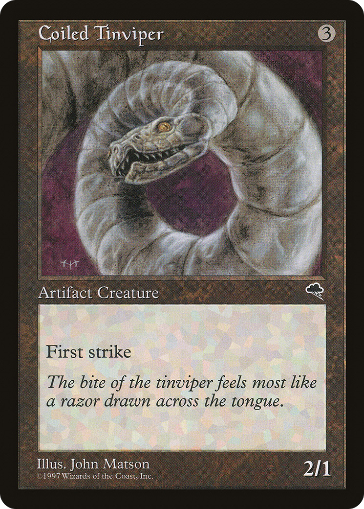 Image of Coiled Tinviper [Tempest]