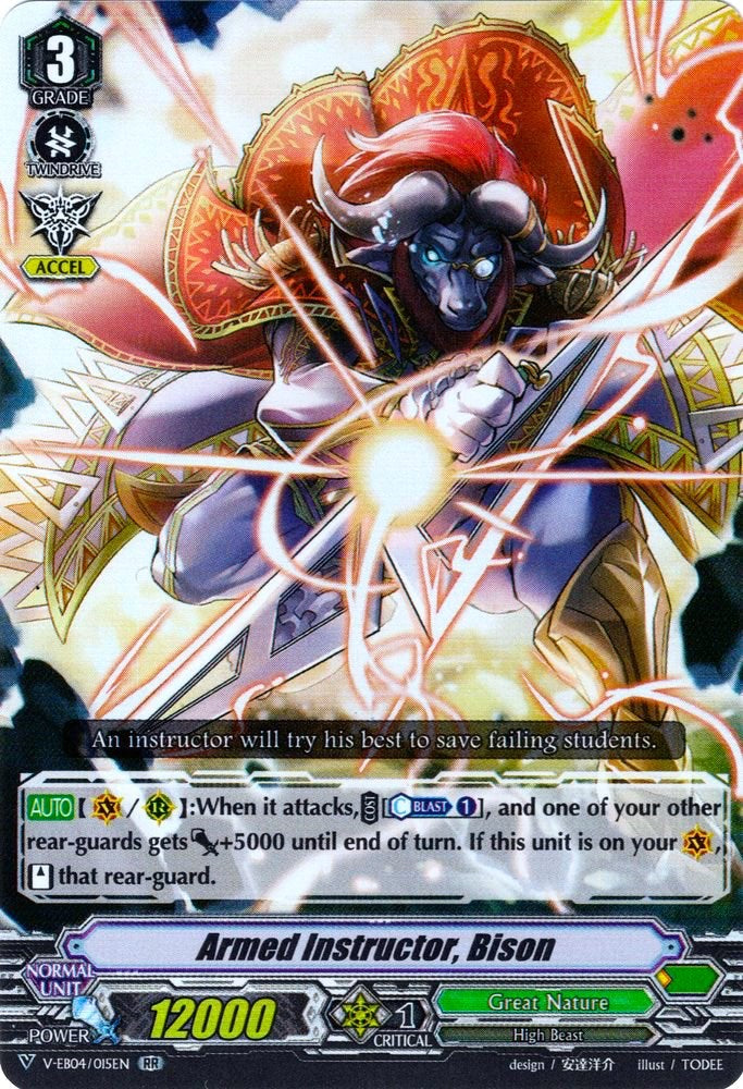 Image of Armed Instructor, Bison (V-EB04/015EN) [The Answer of Truth]
