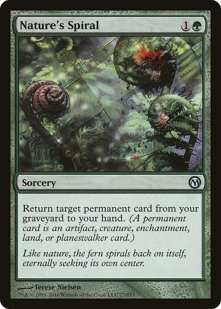 Image of Nature's Spiral [Duels of the Planeswalkers]