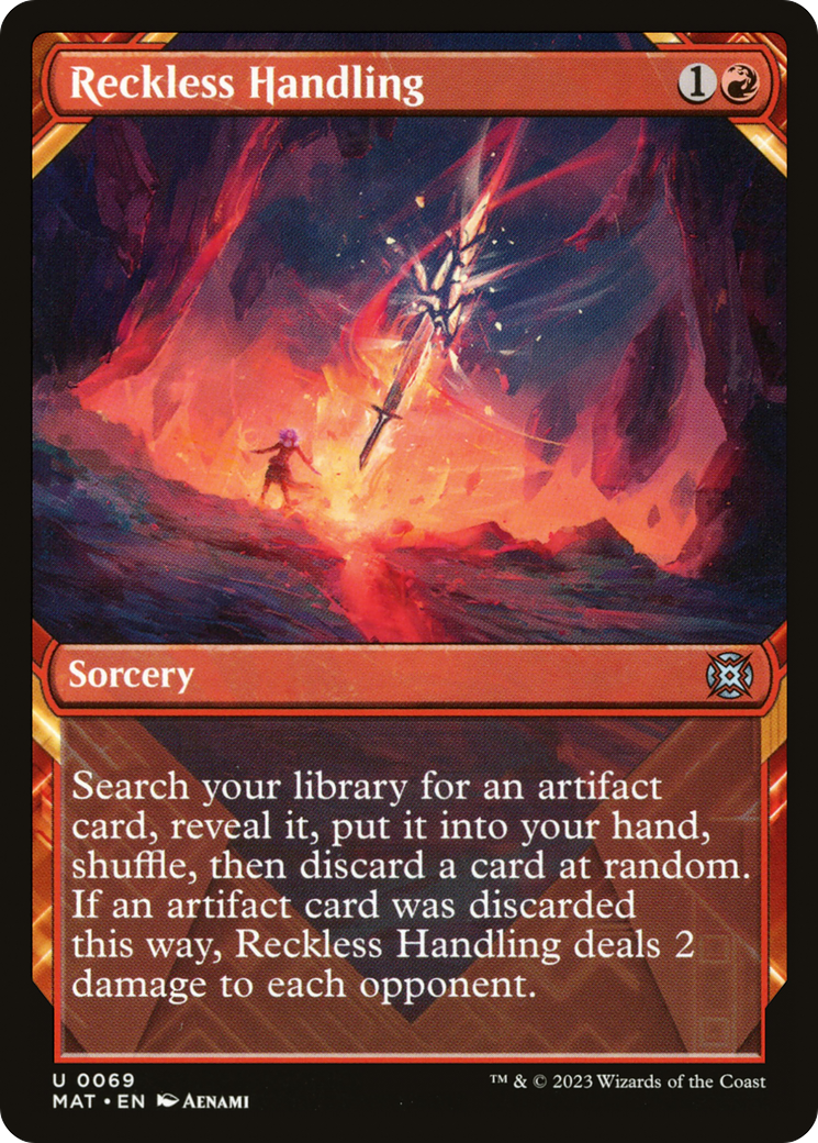Image of Reckless Handling (Showcase) [March of the Machine: The Aftermath]