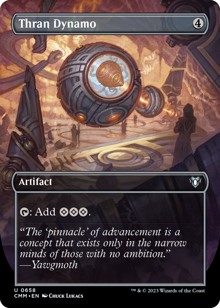 Image of Thran Dynamo (Borderless Alternate Art) [Commander Masters]