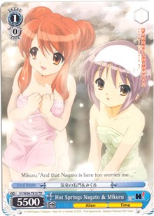 Image of Hot Springs Nagato & Mikuru (SY/W08-TE15 TD) [The Melancholy of Haruhi Suzumiya]