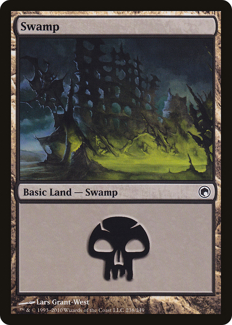 Image of Swamp (238) [Scars of Mirrodin]