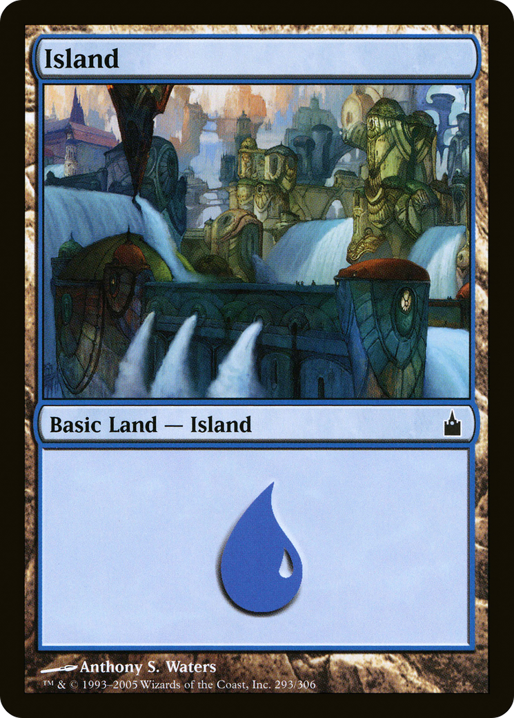 Image of Island (293) [Ravnica: City of Guilds]