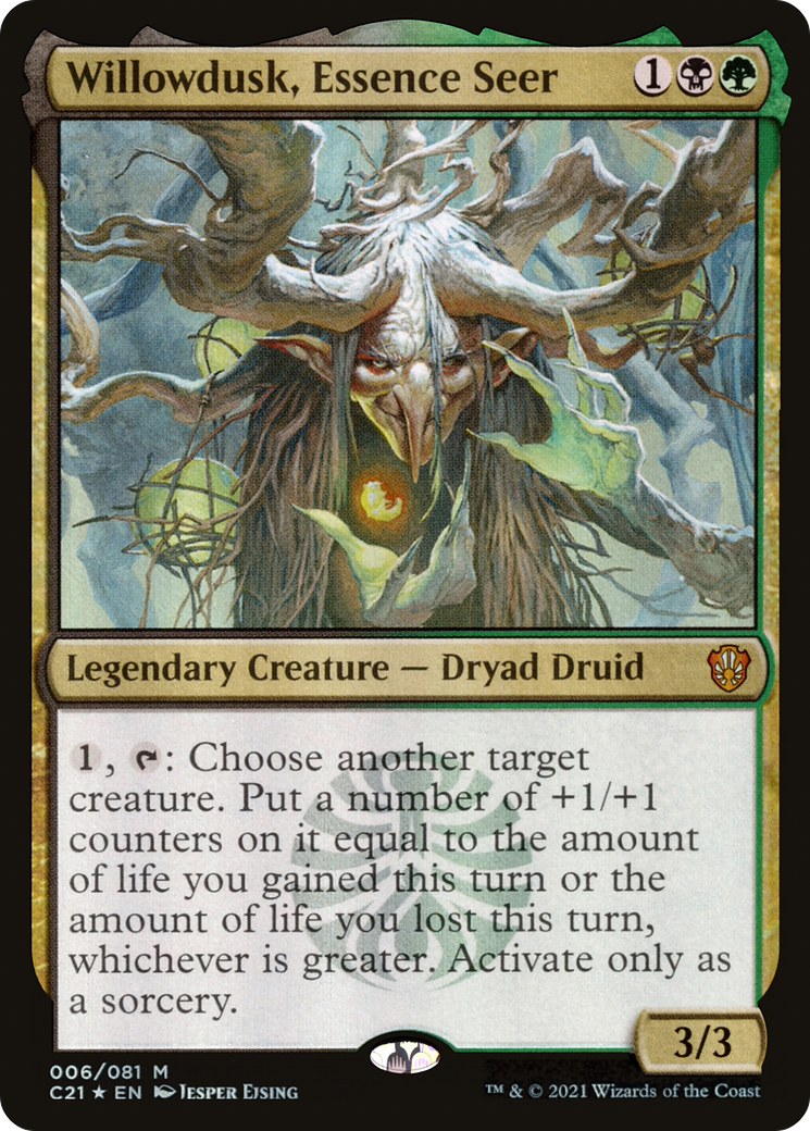 Image of Willowdusk, Essence Seer [Commander 2021]