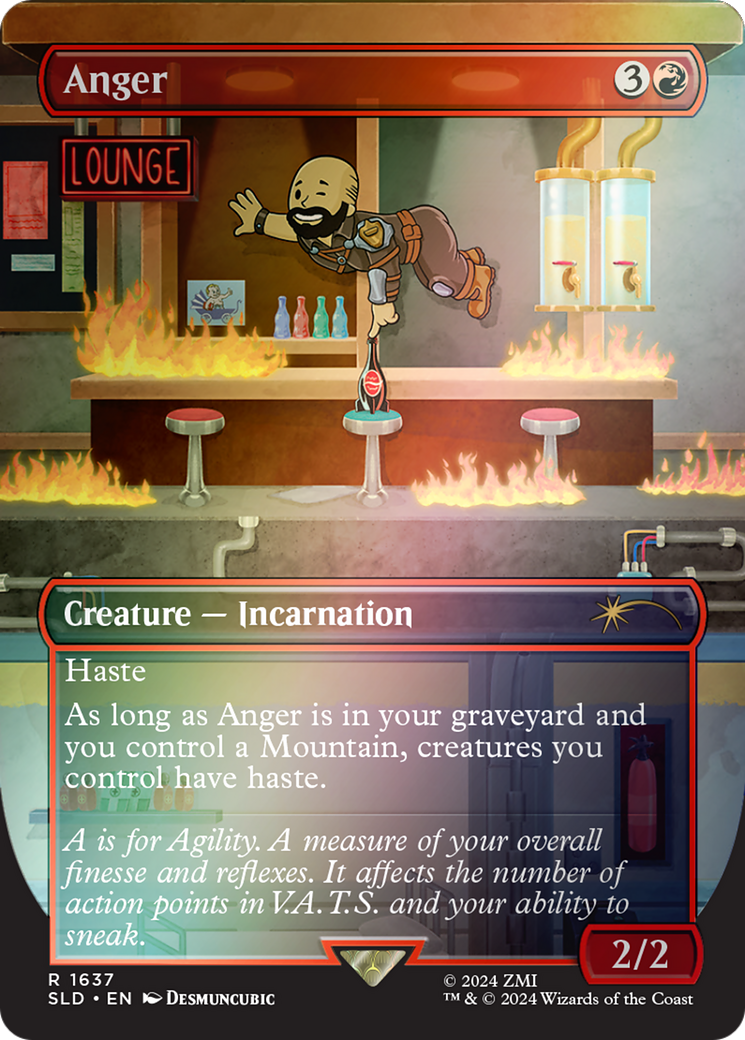 Image of Anger (Rainbow Foil) [Secret Lair Drop Series]
