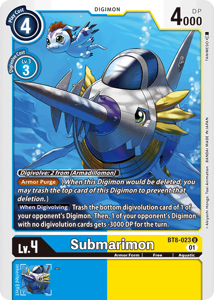 Image of Submarimon [BT8-023] [New Awakening]