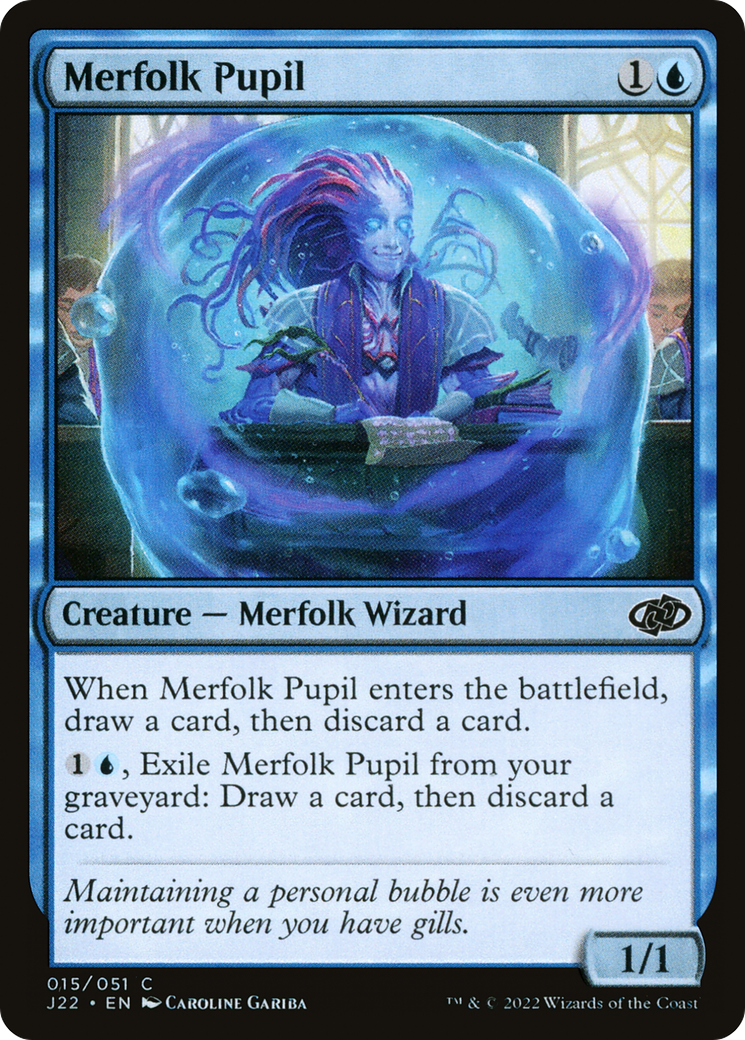 Image of Merfolk Pupil [Jumpstart 2022]