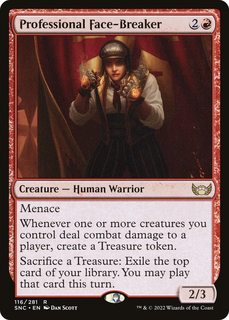Image of Professional Face-Breaker [Streets of New Capenna]