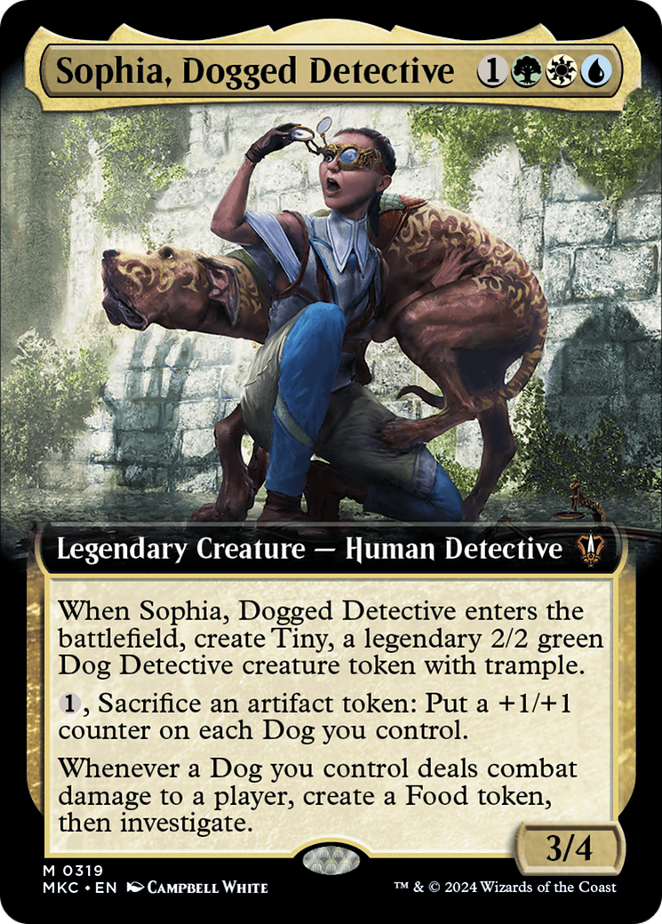 Image of Sophia, Dogged Detective (Extended Art) [Murders at Karlov Manor Commander]