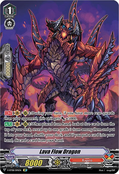 Image of Lava Flow Dragon (V-BT08/SP11EN SP) [Silverdust Blaze]