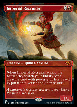 Image of Imperial Recruiter (Borderless Alternate Art) [Modern Horizons 2]