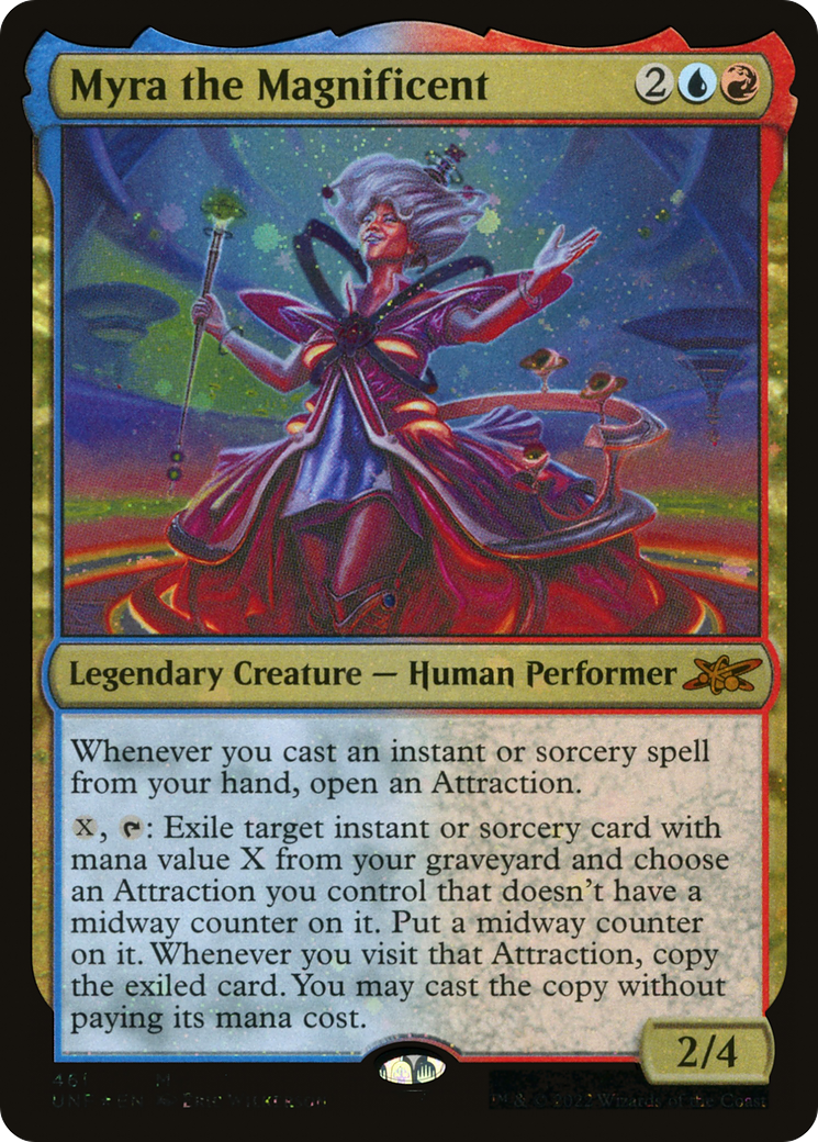 Image of Myra the Magnificent (Galaxy Foil) [Unfinity]