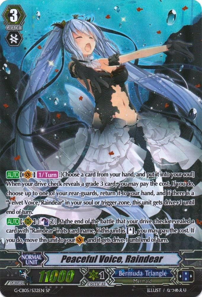 Image of Peaceful Voice, Raindear (G-CB05/S32EN) [Prismatic Divas]