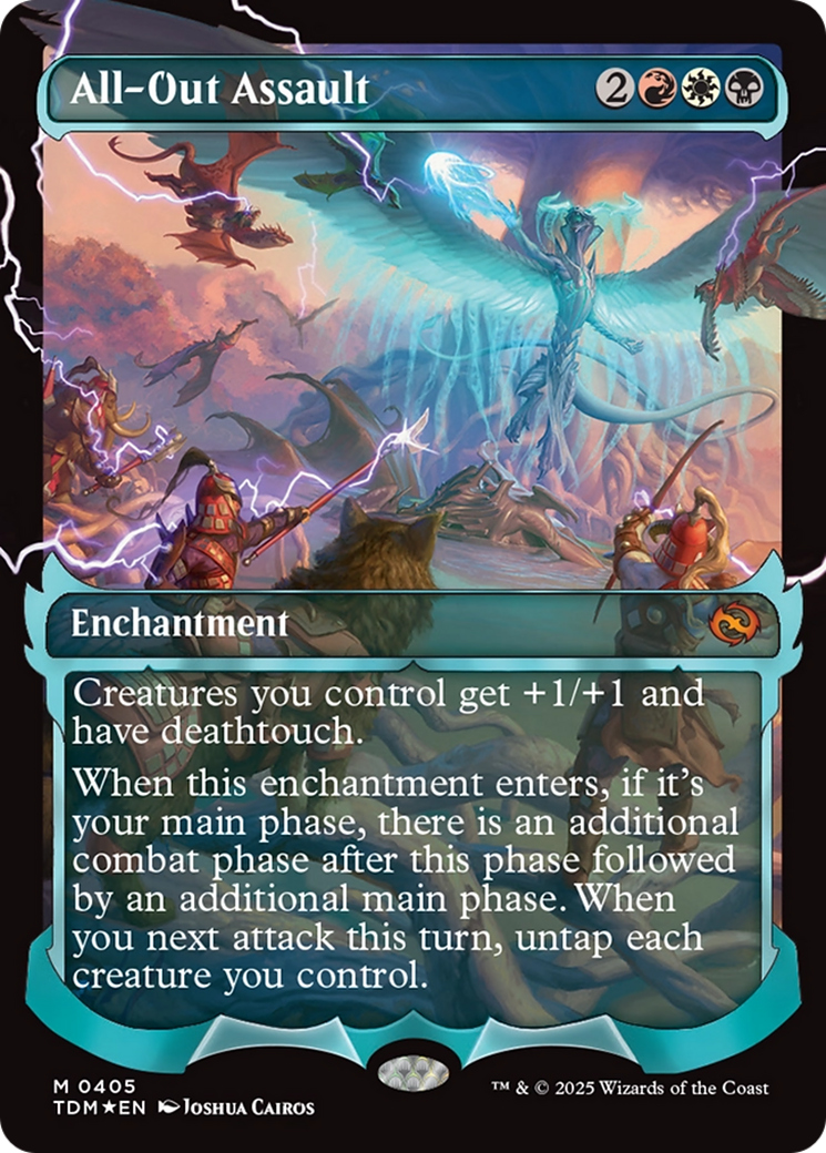 Image of All-Out Assault (Showcase) [Tarkir: Dragonstorm]