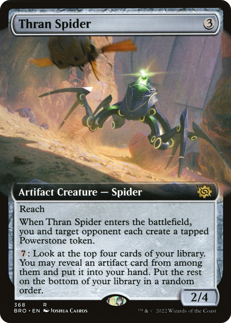 Image of Thran Spider (Extended Art) [The Brothers' War]