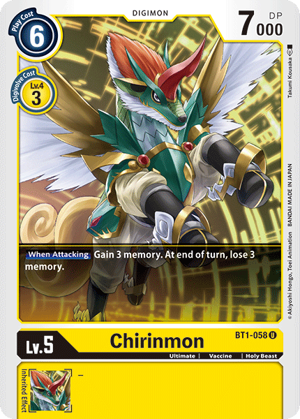 Image of Chirinmon [BT1-058] [Release Special Booster Ver.1.0]