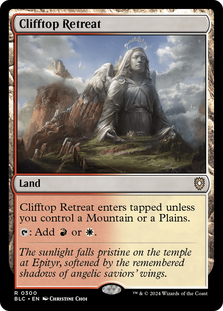 Image of Clifftop Retreat [Bloomburrow Commander]