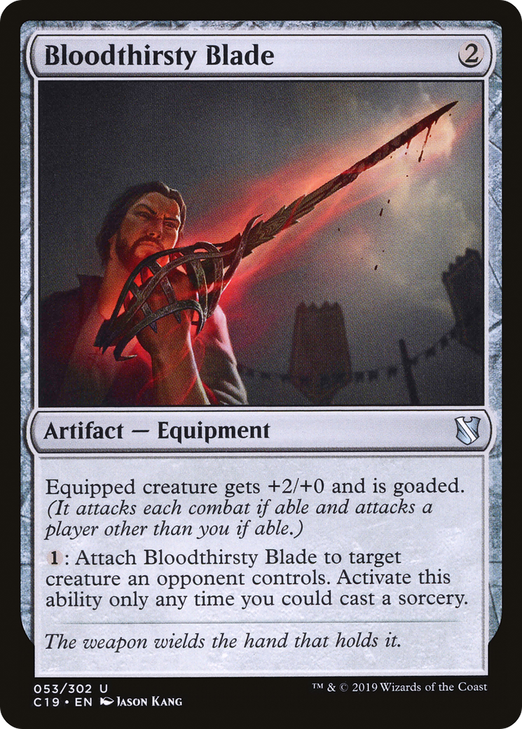 Image of Bloodthirsty Blade [Commander 2019]
