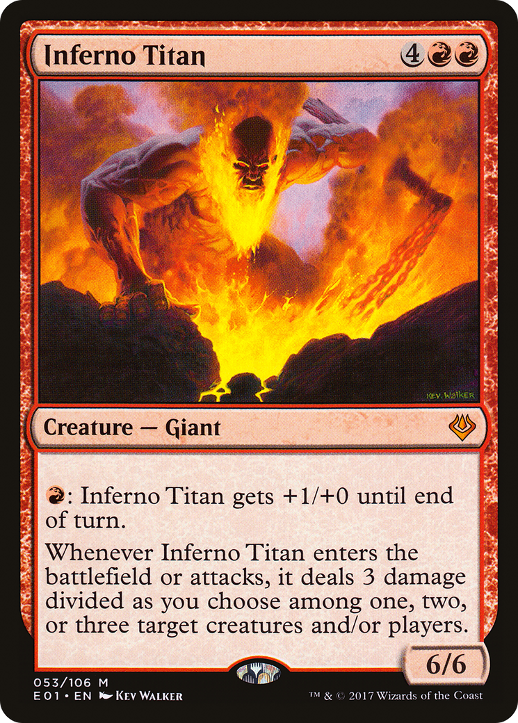 Image of Inferno Titan [Archenemy: Nicol Bolas]