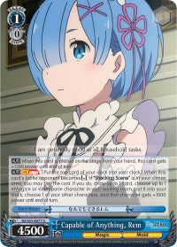 Image of Capable of Anything, Rem (RZ/S55-E077 U) [Re:ZERO Vol.2]
