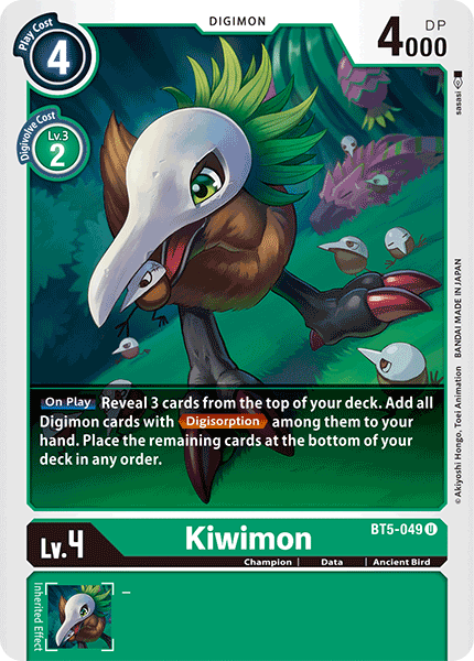 Image of Kiwimon [BT5-049] [Battle of Omni]