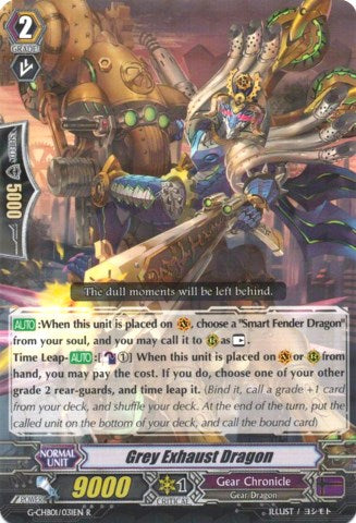 Image of Grey Exhaust Dragon (G-CHB01/031EN) [TRY3 NEXT]