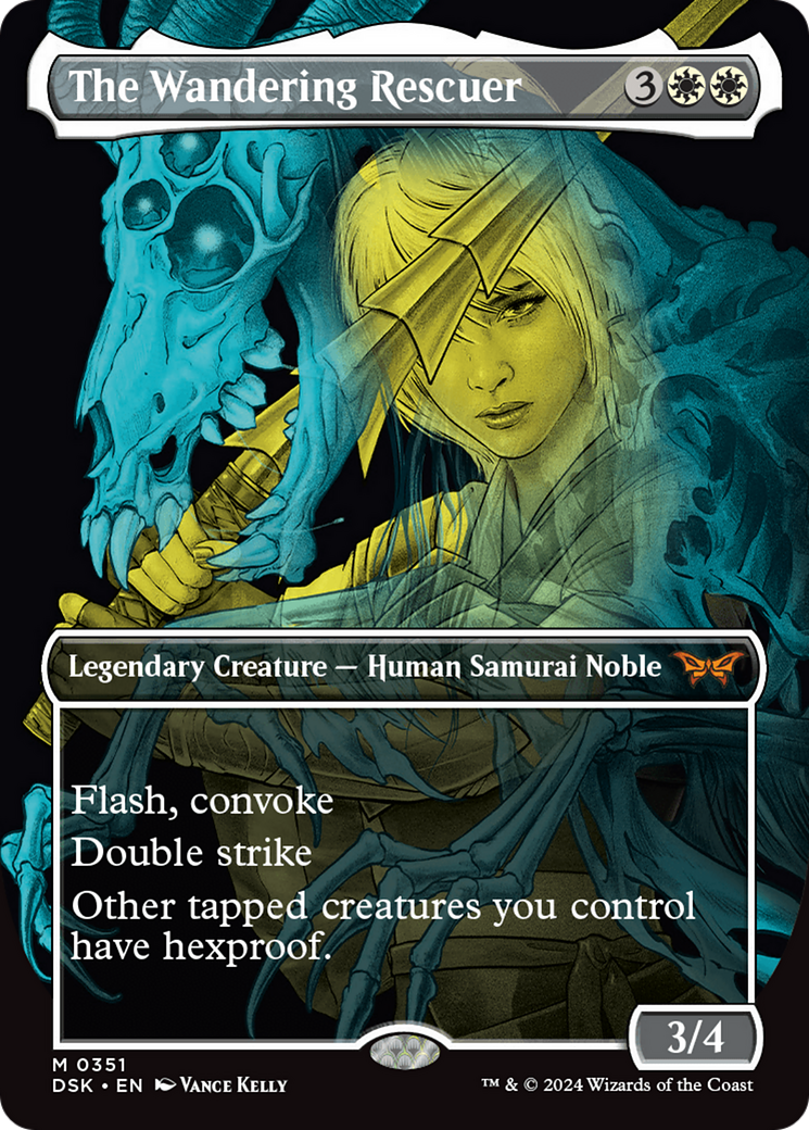 Image of The Wandering Rescuer (Showcase) [Duskmourn: House of Horror]
