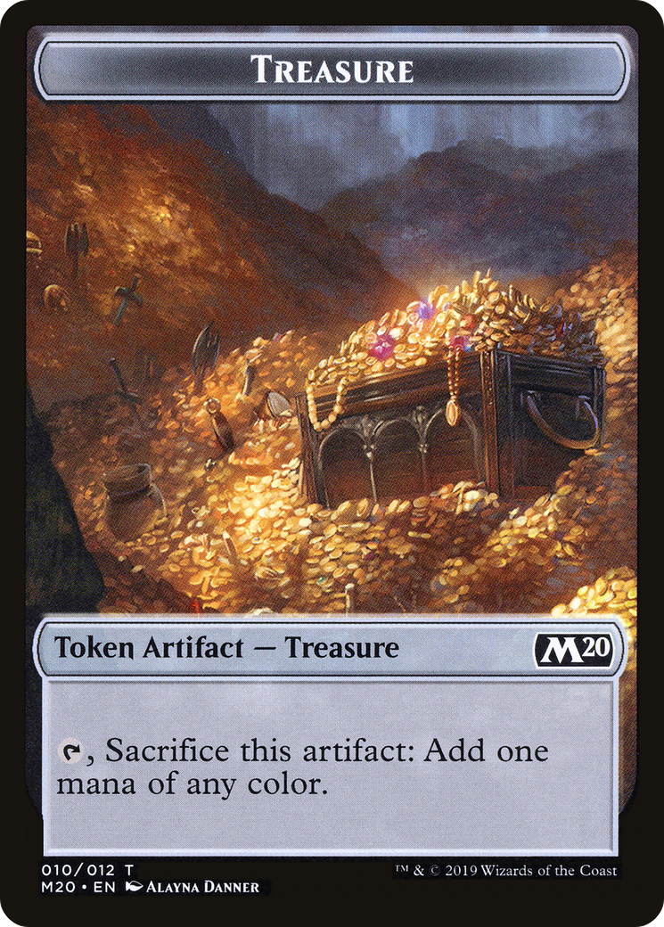 Image of Treasure Token [Core Set 2020 Tokens]