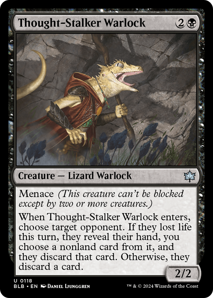 Image of Thought-Stalker Warlock [Bloomburrow]