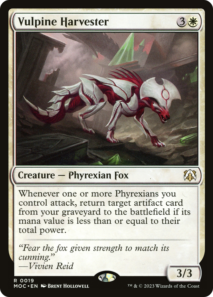 Image of Vulpine Harvester [March of the Machine Commander]