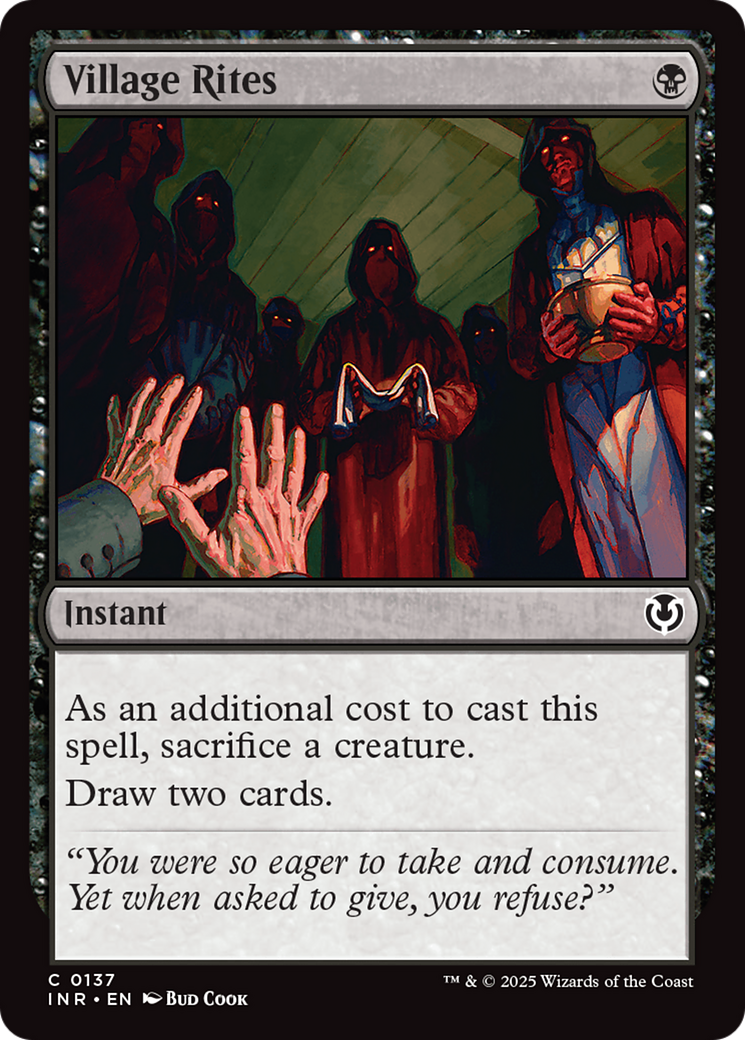 Image of Village Rites [Innistrad Remastered]