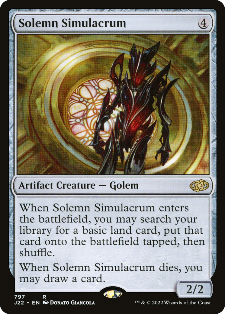 Image of Solemn Simulacrum [Jumpstart 2022]