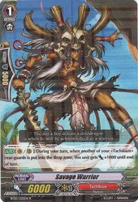 Image of Savage Warrior (BT03/035EN) [Demonic Lord Invasion]