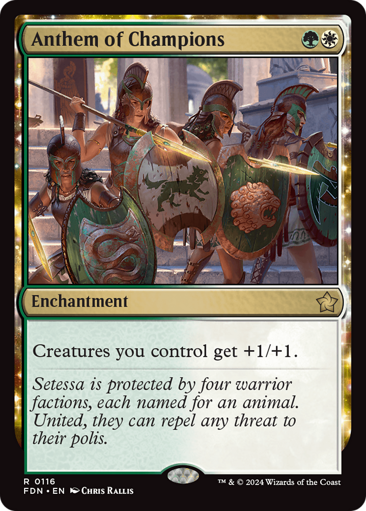 Image of Anthem of Champions [Foundations]