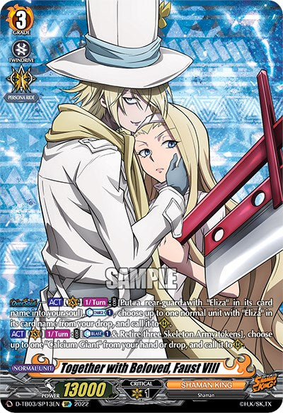 Image of Together with Beloved, Faust VIII (D-TB03/SP13EN) [Shaman King]