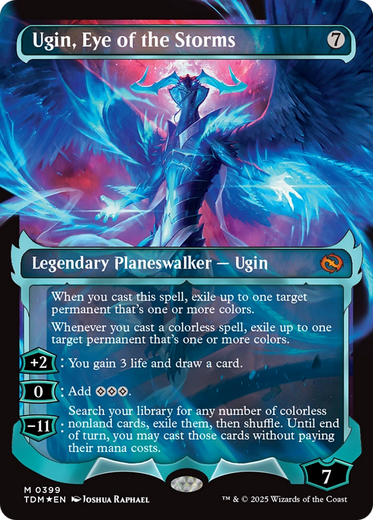 Image of Ugin, Eye of the Storms (Showcase) [Tarkir: Dragonstorm]