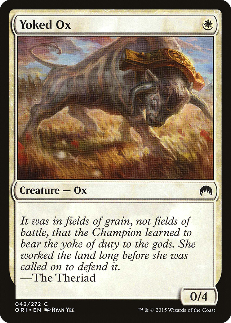 Image of Yoked Ox [Magic Origins]