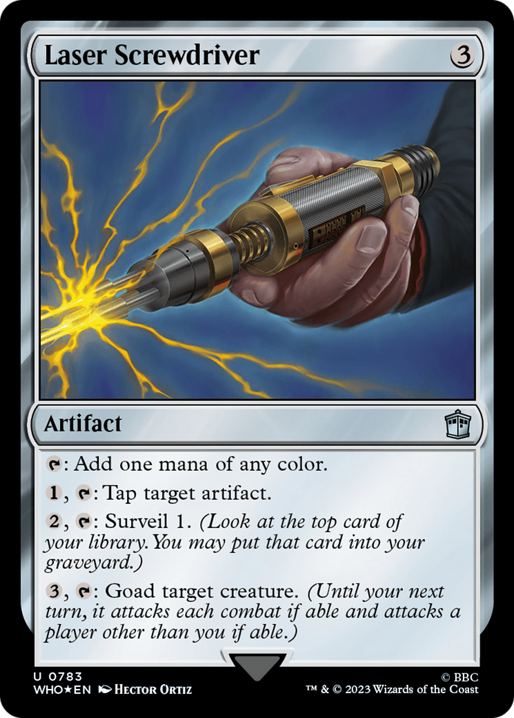 Image of Laser Screwdriver (Surge Foil) [Doctor Who]