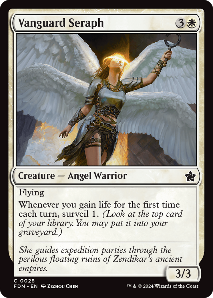 Image of Vanguard Seraph [Foundations]