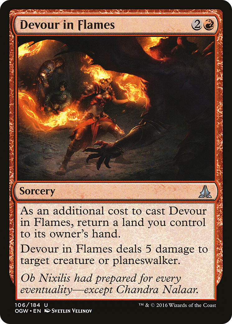 Image of Devour in Flames [Oath of the Gatewatch]
