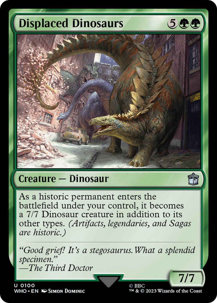 Image of Displaced Dinosaurs [Doctor Who]