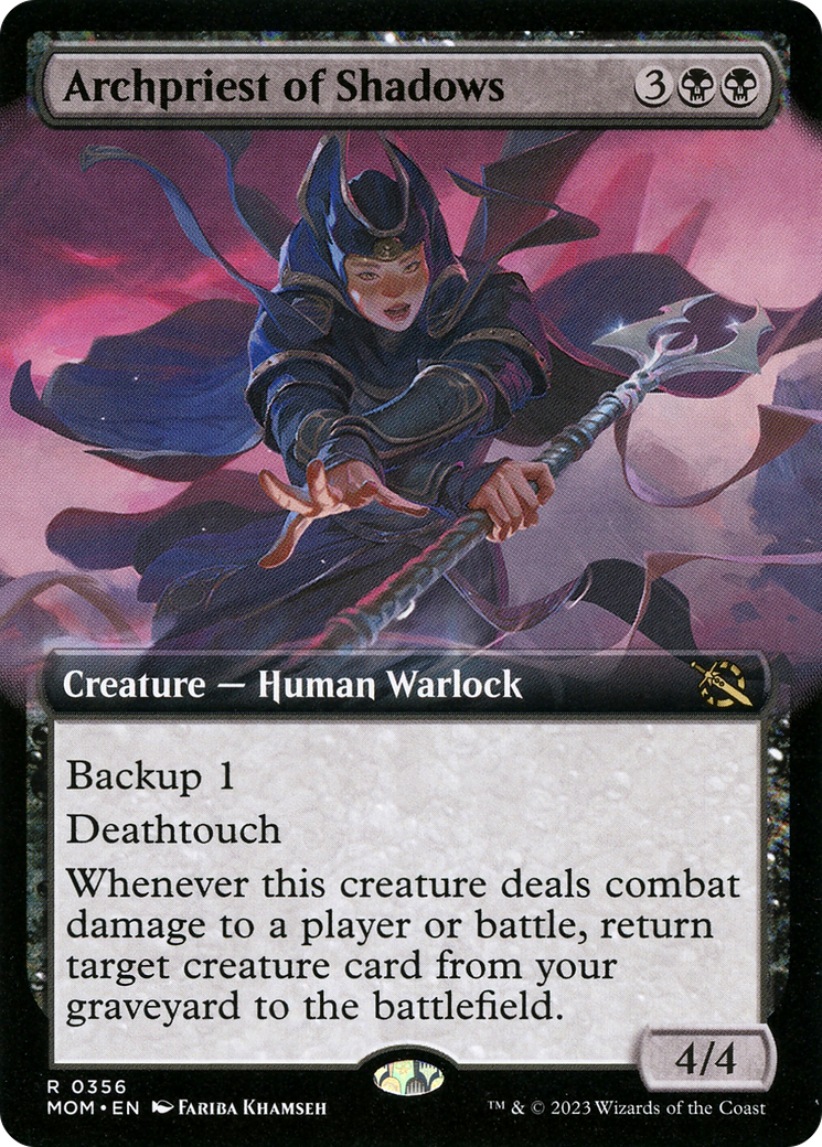 Image of Archpriest of Shadows (Extended Art) [March of the Machine]