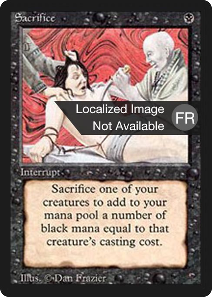 Image of Sacrifice [Foreign Black Border]