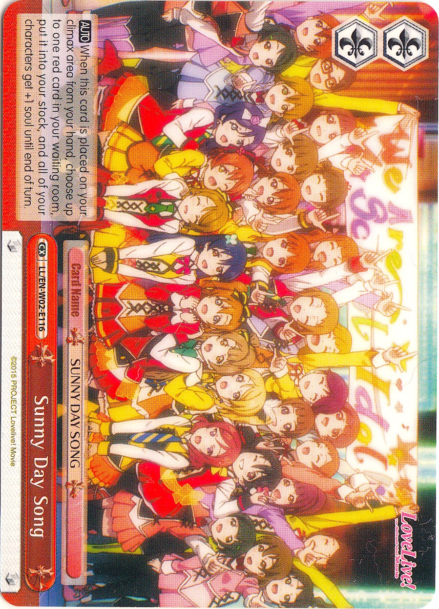 Image of Sunny Day Song (LL/EN-W02-E116 CC) [Love Live! DX Vol.2]