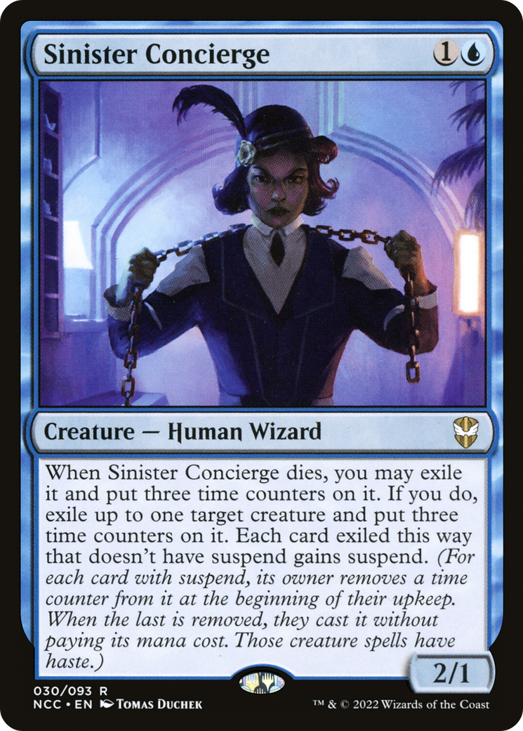 Image of Sinister Concierge [Streets of New Capenna Commander]