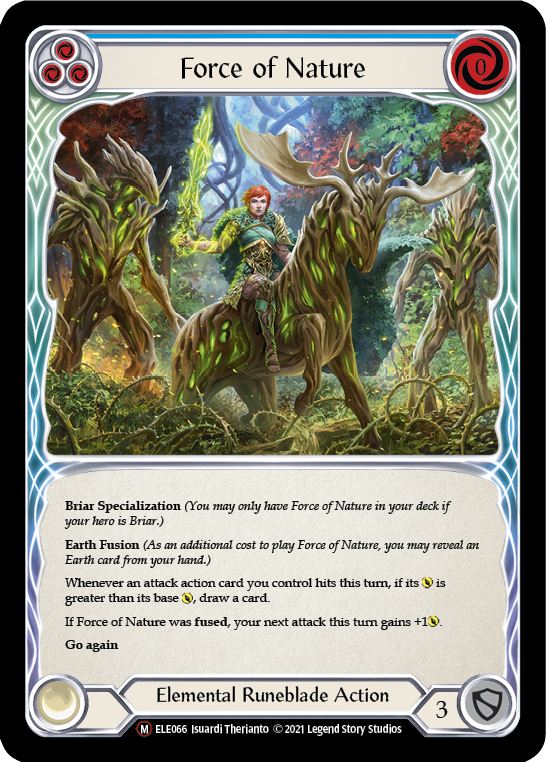 Image of Force of Nature [U-ELE066] (Tales of Aria Unlimited)  Unlimited Normal